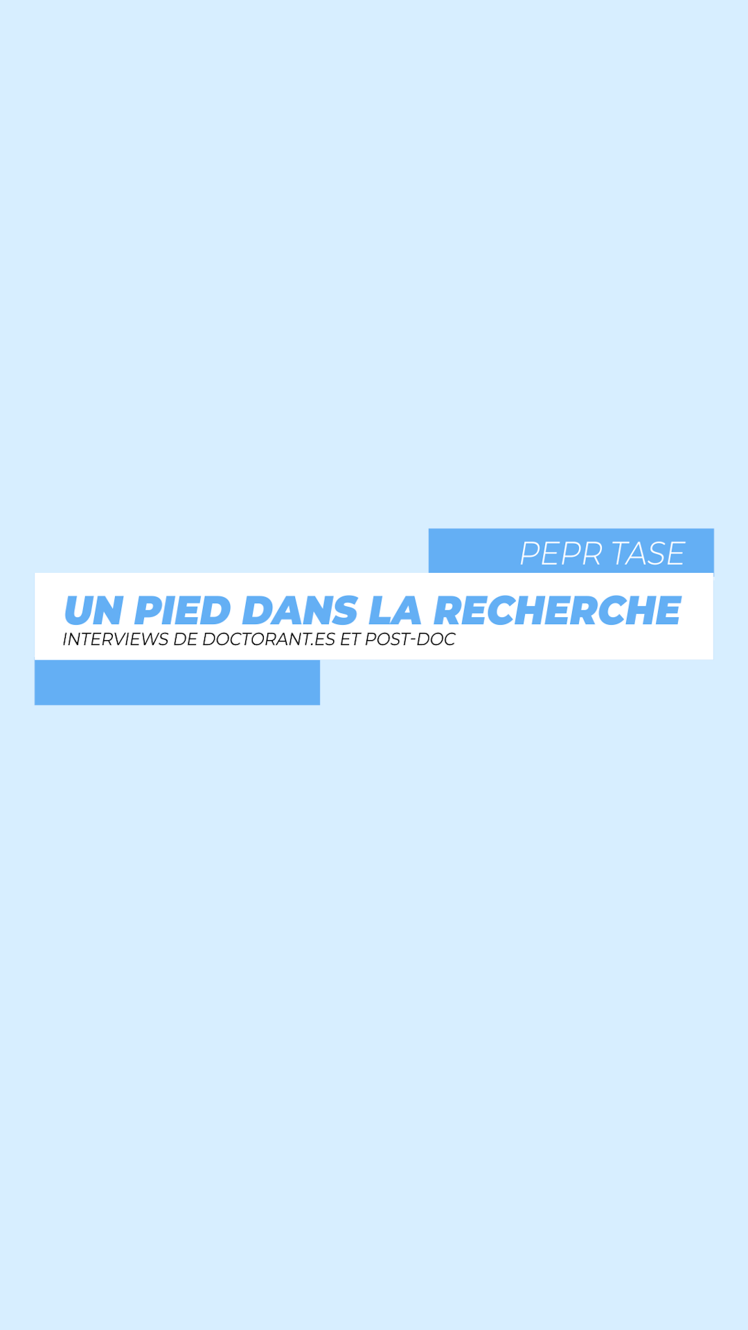  Un pied dans la recherche – Agnès François 